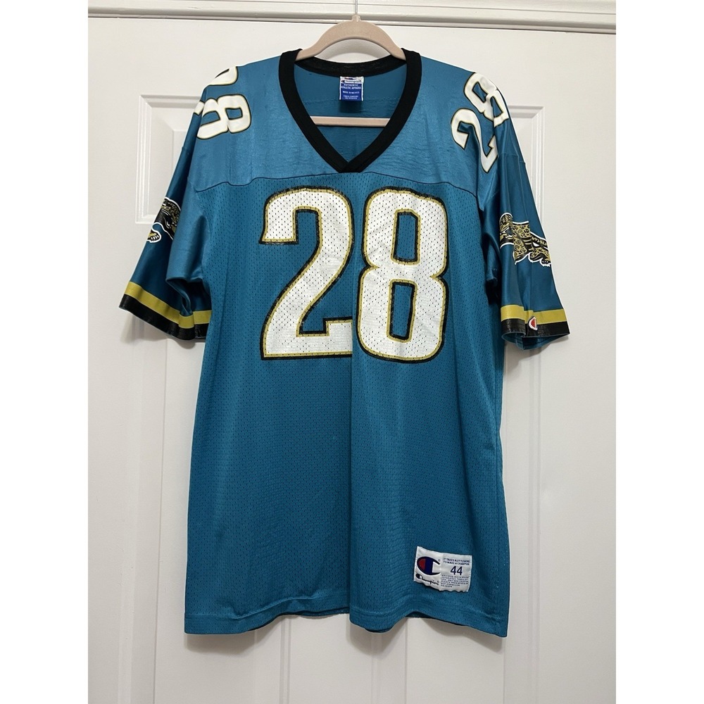 Vintage Champion Fred Taylor Jacksonville Jaguars Jersey Size 44 NFL Prowler